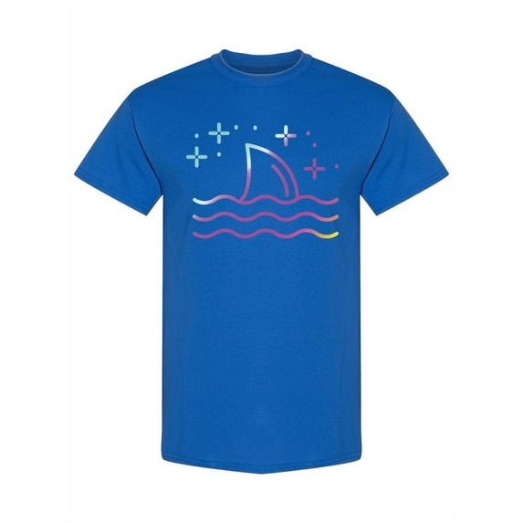Diving Shark Fin T-Shirt Women -Image by Shutterstock, Female x-Large
