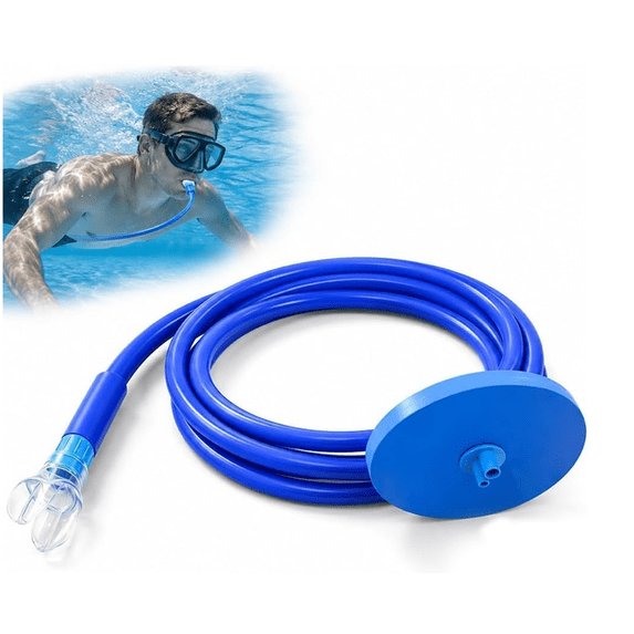 Diving Snorkel Breathing Tube, Underwater Breathing Device Adult Men and Women Diving Swimming Camping Stream Diving Experience Equipment Swimming Breathing Tube
