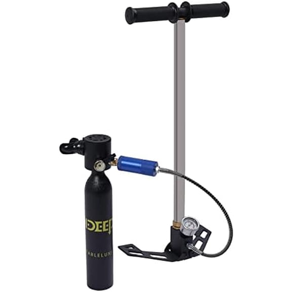Diving Tank Equipment,Mini Scuba Diving Kit,4500PSI 0.5L Oxygen Air Tank Pump Equipment Underwater Breath for Underwater Photography$$Sport & Recreation Other