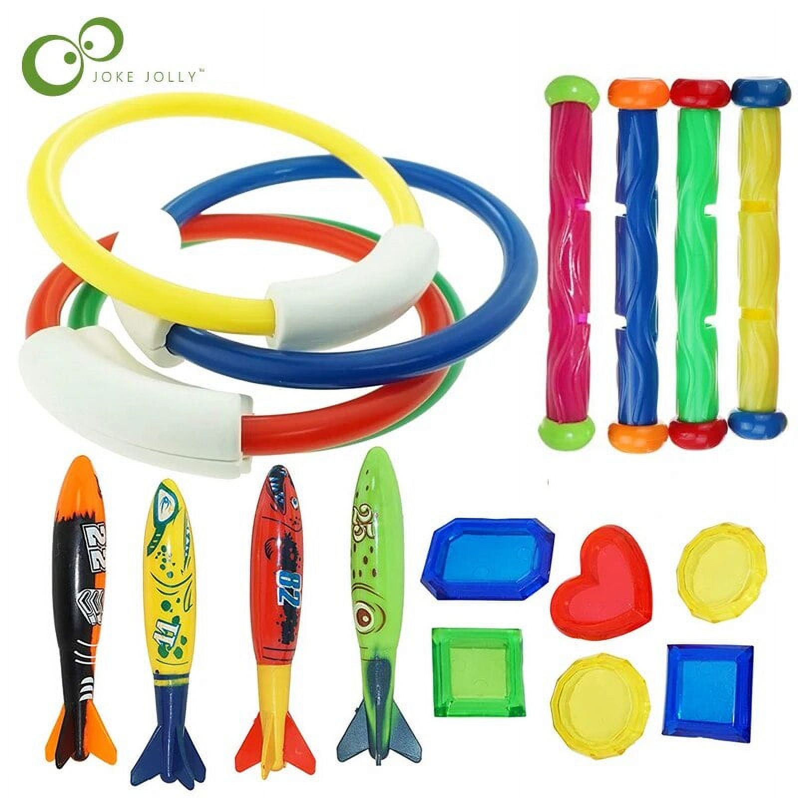 Diving Torpedo Rocket Throwing Toys Pool Diving Game Summer Torpedo