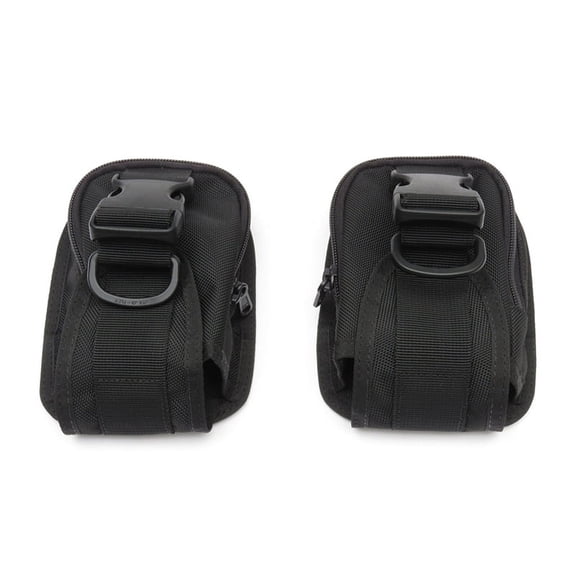 Diving Weight Pouches with Fast Release Buckles 5LB Diving Counter Weight Pocket Black