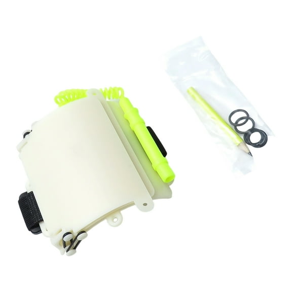 Diving Writing Slates Reusable Waterproofed Scubas Diving Gear Writing Slates Communication Board With Pencil