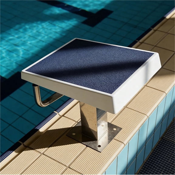 Diving board, pool starting block, diving platform swimming pool, 9 inclined especially for swimming pools and competitions