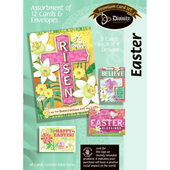 Boxed Cards: Easter, Brights Risen
