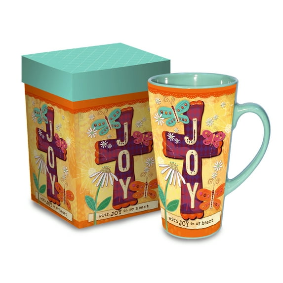 Divinity Boutique 120932 Stoneware Mug - Joy