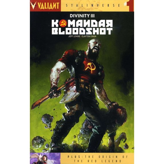 Divinity III: Komandar Bloodshot #1A VF ; Valiant Comic Book