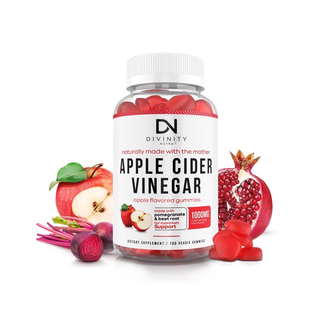 Divinity Nutra Apple Cider Vinegar Gummies for Weight Loss, Nutritional