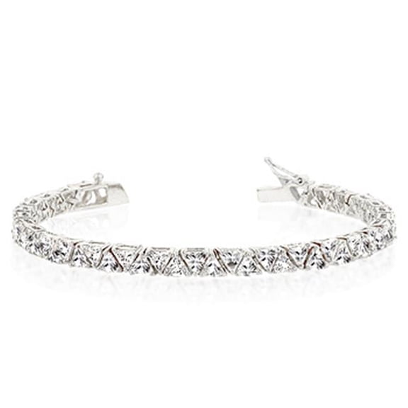 Divinity Tennis Bracelet - Silvertone