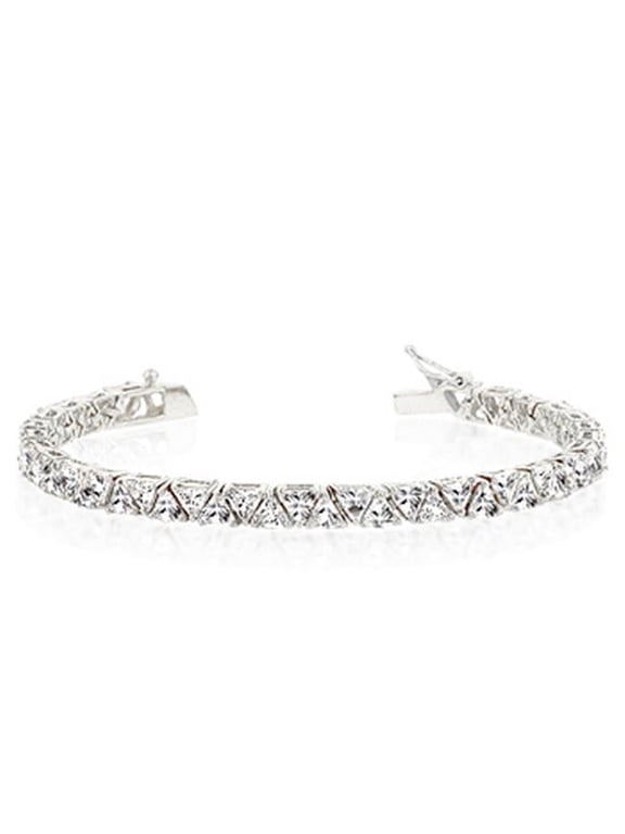 Tennis Bracelet - Silvertone