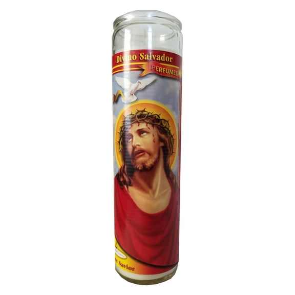 Divino Salvador (Divine Savior) Perfumed Pillar Devotional Candle
