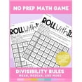 thumbnail image 1 of Divisibility Rules NO PREP Math Activity Math Game, (Paperback), 1 of 1