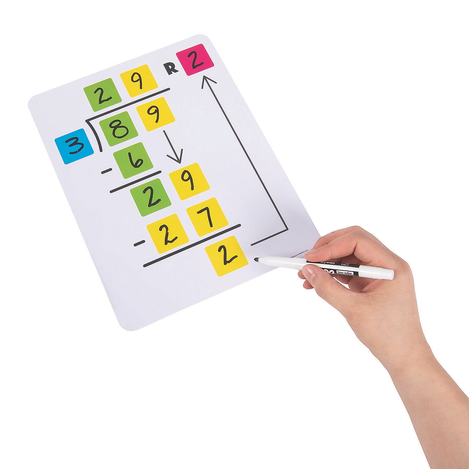 Division Dry Erase Boards - Educational - 10 Pieces