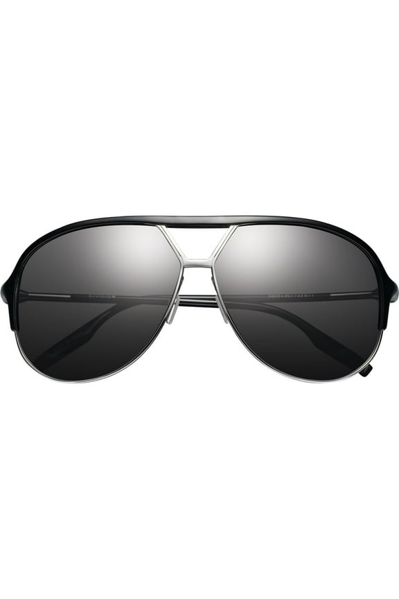 IVI Vision - Division Polished Black-Chrome/Grey Polarized