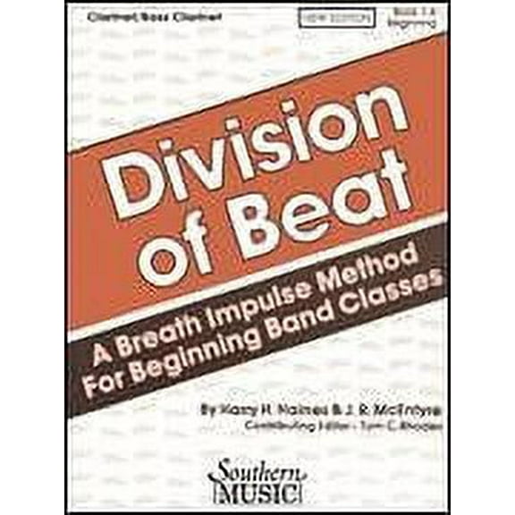 Division of Beat (D.O.B.), Book 1A  Clarinet/Bass Clarinet