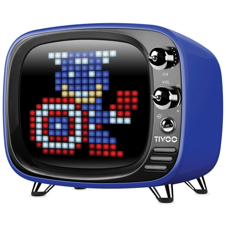 Divoom 90100058072 Tivoo Pixel Art Bluetooth Speaker (Royal Blue