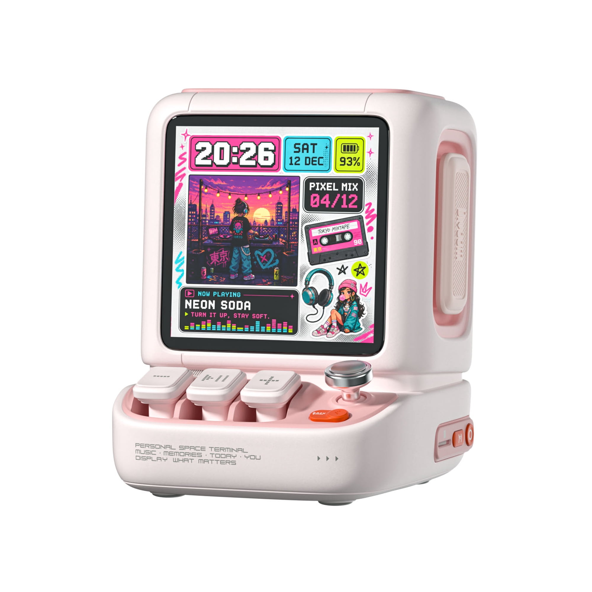Divoom AstroToo Smart Pixel Art Bluetooth Speaker with App-Controlled ...