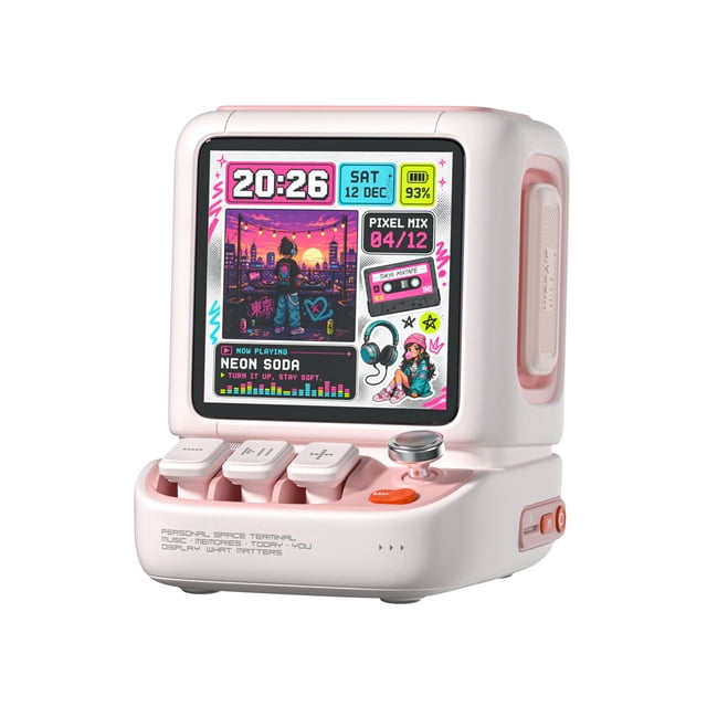 Divoom AstroToo Smart Pixel Art Bluetooth Speaker with App-Controlled ...