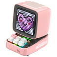 thumbnail image 1 of Divoom Ditoo Pro Pixel Art Gaming Bluetooth Speaker with 16x16 LED Display & App Control, 15W, Pink, 1 of 11