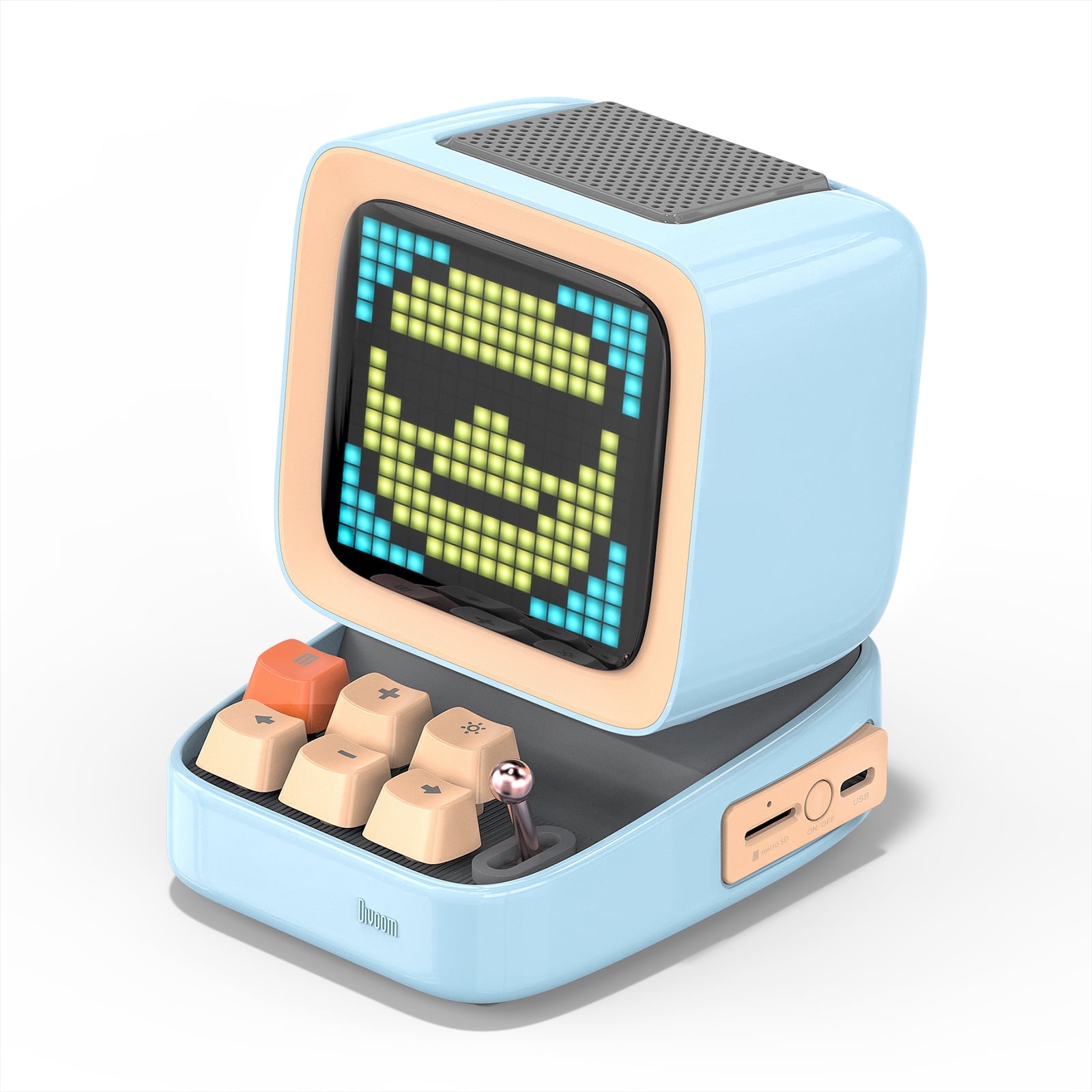 Divoom Ditoo Plus Pixel Art Blutooth Speaker, 10W, Blue