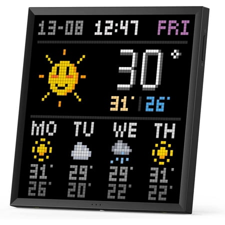 Divoom Pixoo64 64x64 RGB LED Pixel Display Screen for Gaming Setup