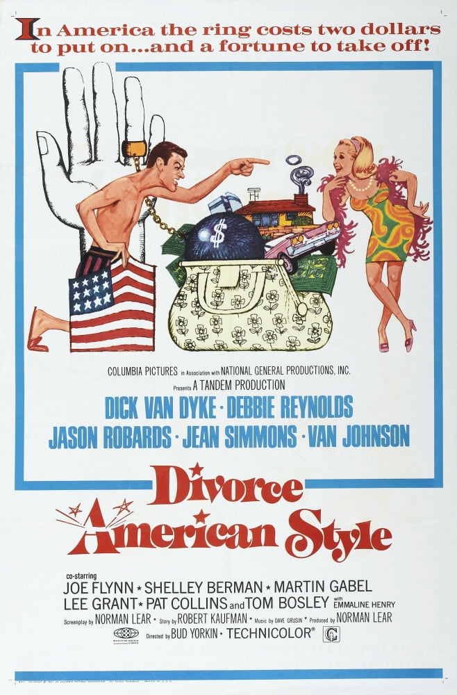 Divorce American Style U Canvas Art - (11 x 17)