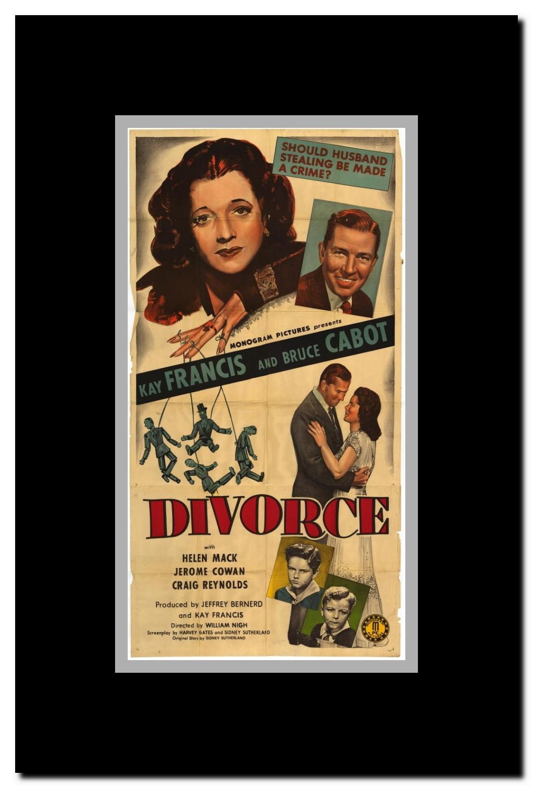 Divorce Framed Movie Poster