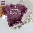 thumbnail image 1 of Divorce Gift, Funny Divorced Shirt, Divorced Gifts For Her, Divorce Party Shirt, Divorced T-Shirt, Newly Divorced Shirt Unisex S-5Xl Hot Trending Shirt, Vintage Birthday Gift, 1 of 2
