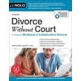 thumbnail image 1 of Pre-Owned Divorce Without Court: A Guide to Mediation and Collaborative Divorce (Paperback) 1413328709 9781413328707, 1 of 1