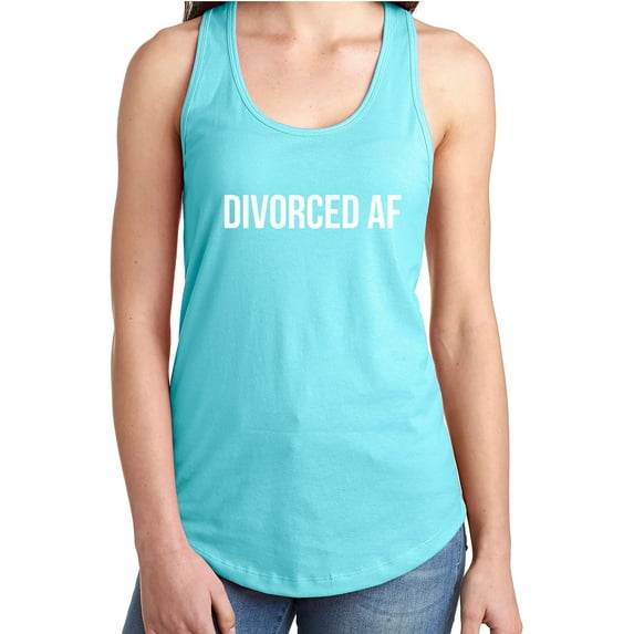 Divorced AF Racerback Tank