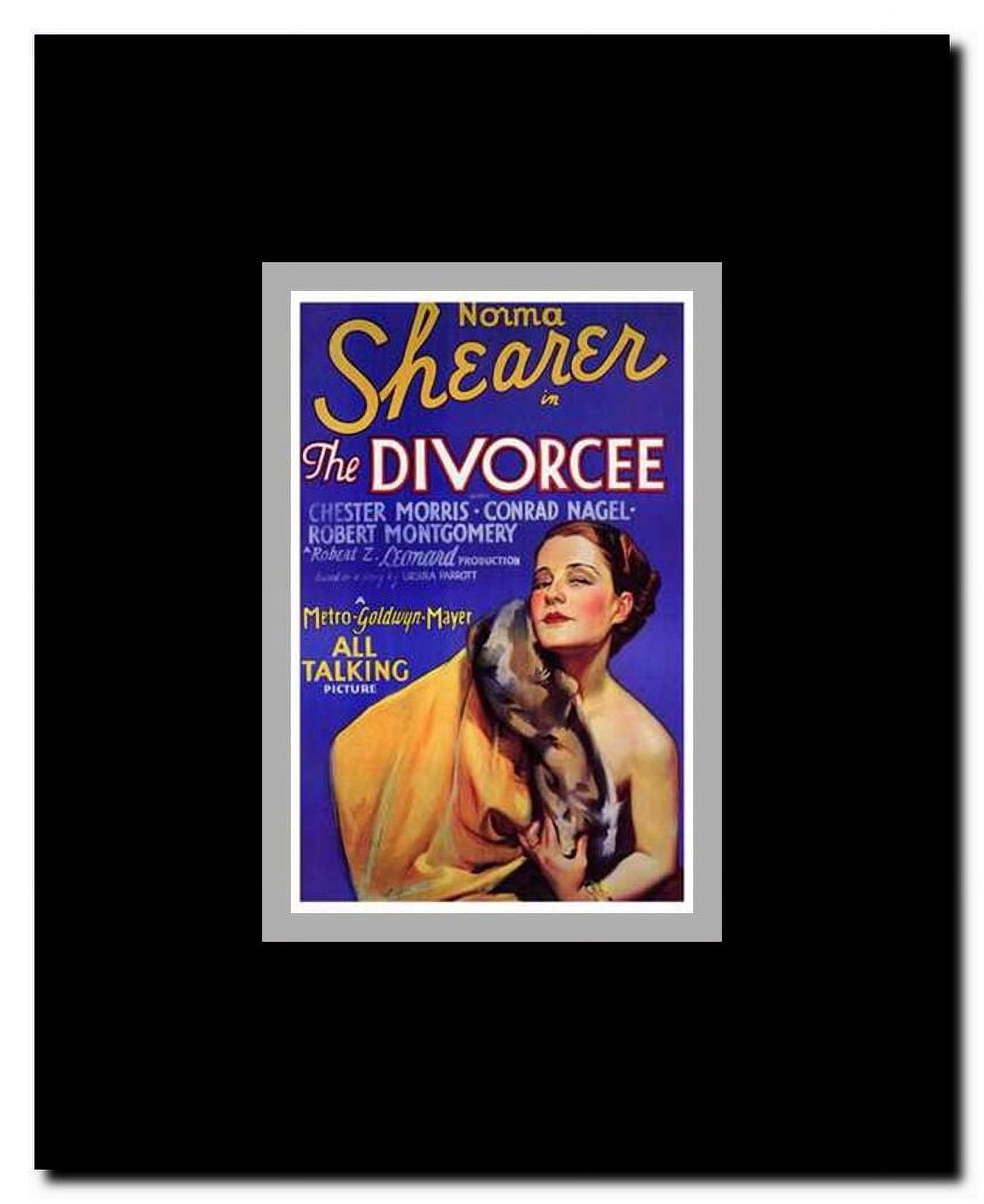 Divorcee Framed Movie Poster