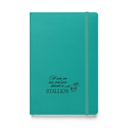 Divorcee Hardcover bound notebook (Turquoise)