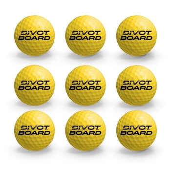 Divot Board DBFB101 Foam Golf Balls, Nine Balls