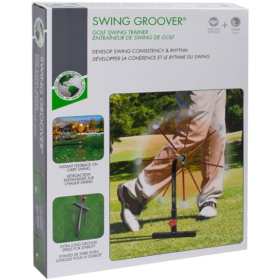Divot Golf Golf Swing Groover Black/Red Swing Trainers Analyzers New