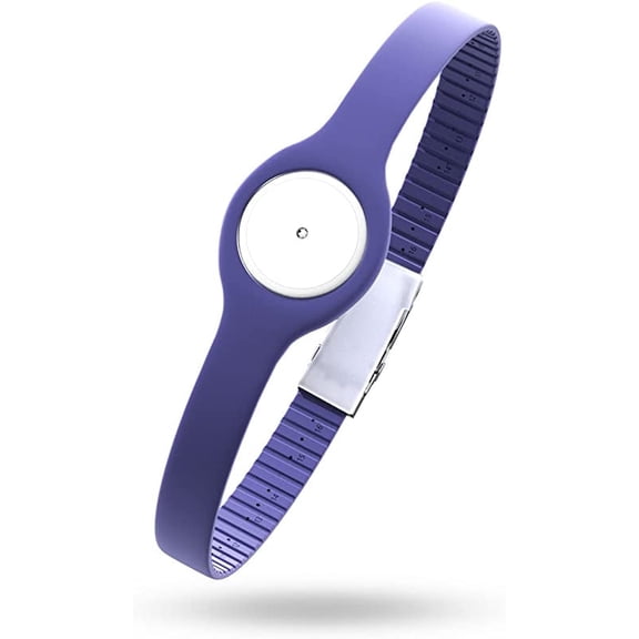 Divoti Badge Sensor Cover Armband Compatible for Freestyle CGM Libre14-Day or 2, Adjustable Trim to Fit, Securely Protect & Quickly Put-on/Take-Off—No More Irritating Adhesive Patches - Carmella Blue