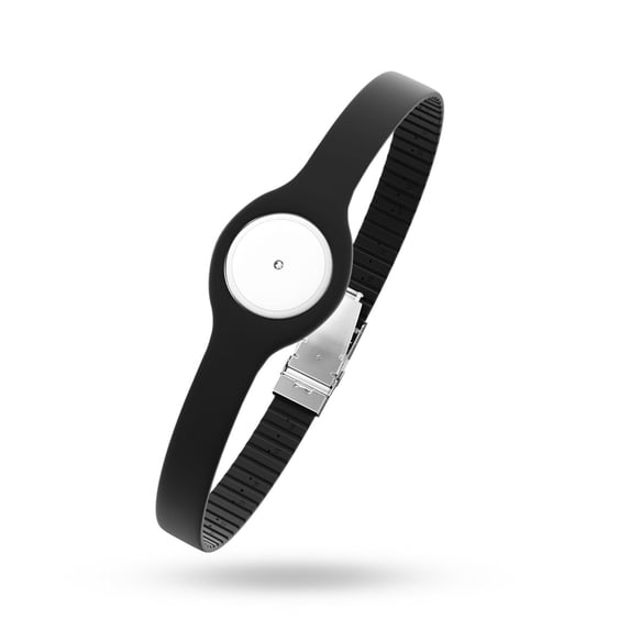 Divoti Freestyle Libre Sensor Cover Armband, Adjustable Trim-to-Fit, Secure Protection, Black