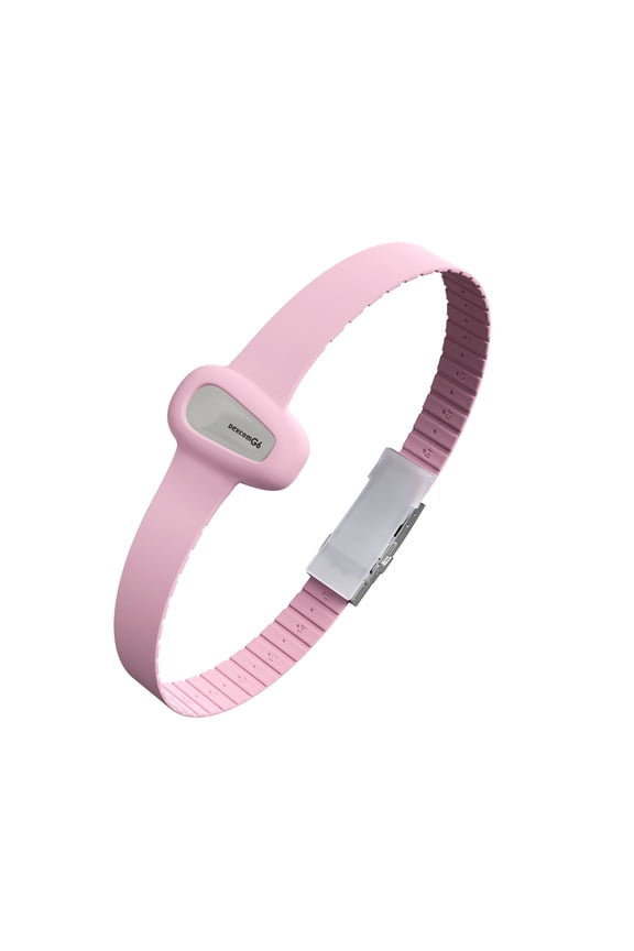 Badge Sensor Cover Compatible for Dexcom G6, Adjustable Trim to Fit, Securely Protect and Quickly Put-on/Take-Off—No More Extra Irritating Adhesive Patches - Baby Pink