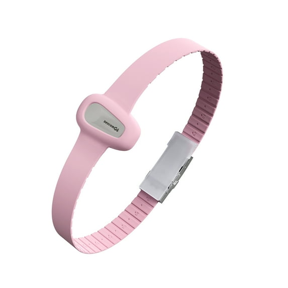 Divoti Badge Sensor Cover Compatible for Dexcom G6, Adjustable Trim to Fit, Securely Protect and Quickly Put-on/Take-Off—No More Extra Irritating Adhesive Patches - Baby Pink