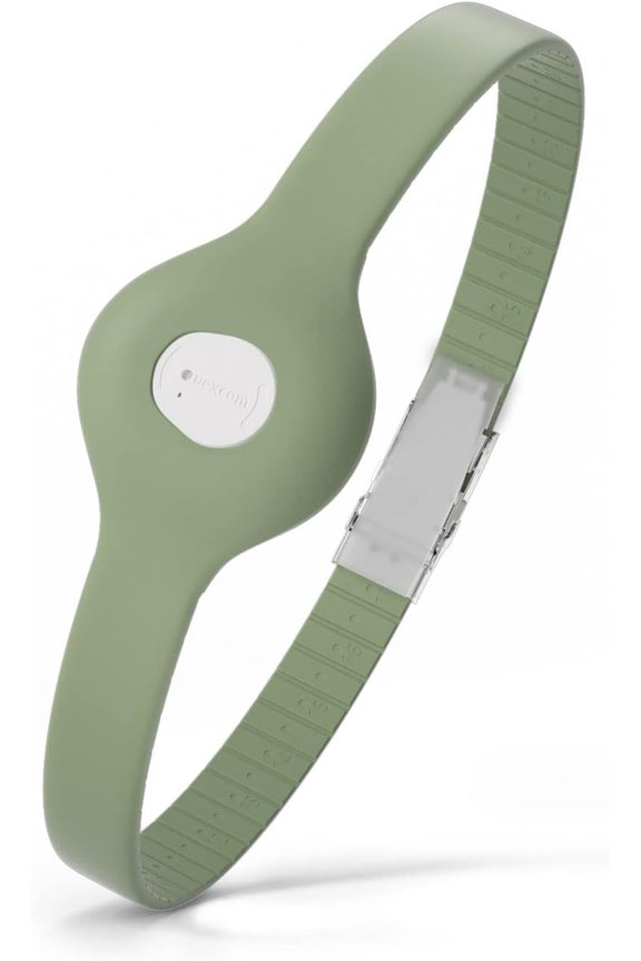 CGM Continuous Glucose Monitor Sensor Cover Armband Adjustable Green Mint, 2.4 oz