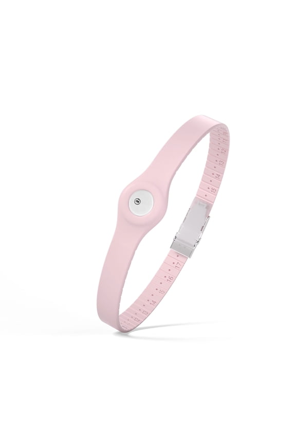 CGM Continuous Glucose Monitor Sensor Cover Armband Compatible with Freestyle Libre 3, Trim-to-fit Adjustability - Baby Pink