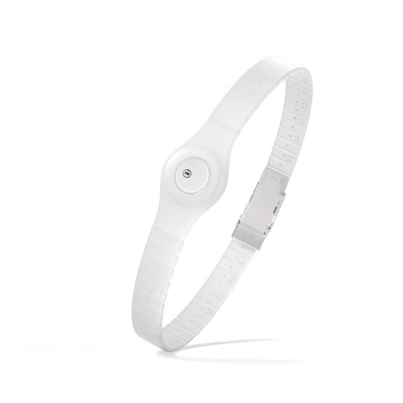 Divoti CGM Continuous Glucose Monitor Sensor Cover Armband Compatible with Freestyle Libre 3, Trim-to-fit Adjustability- Transparent