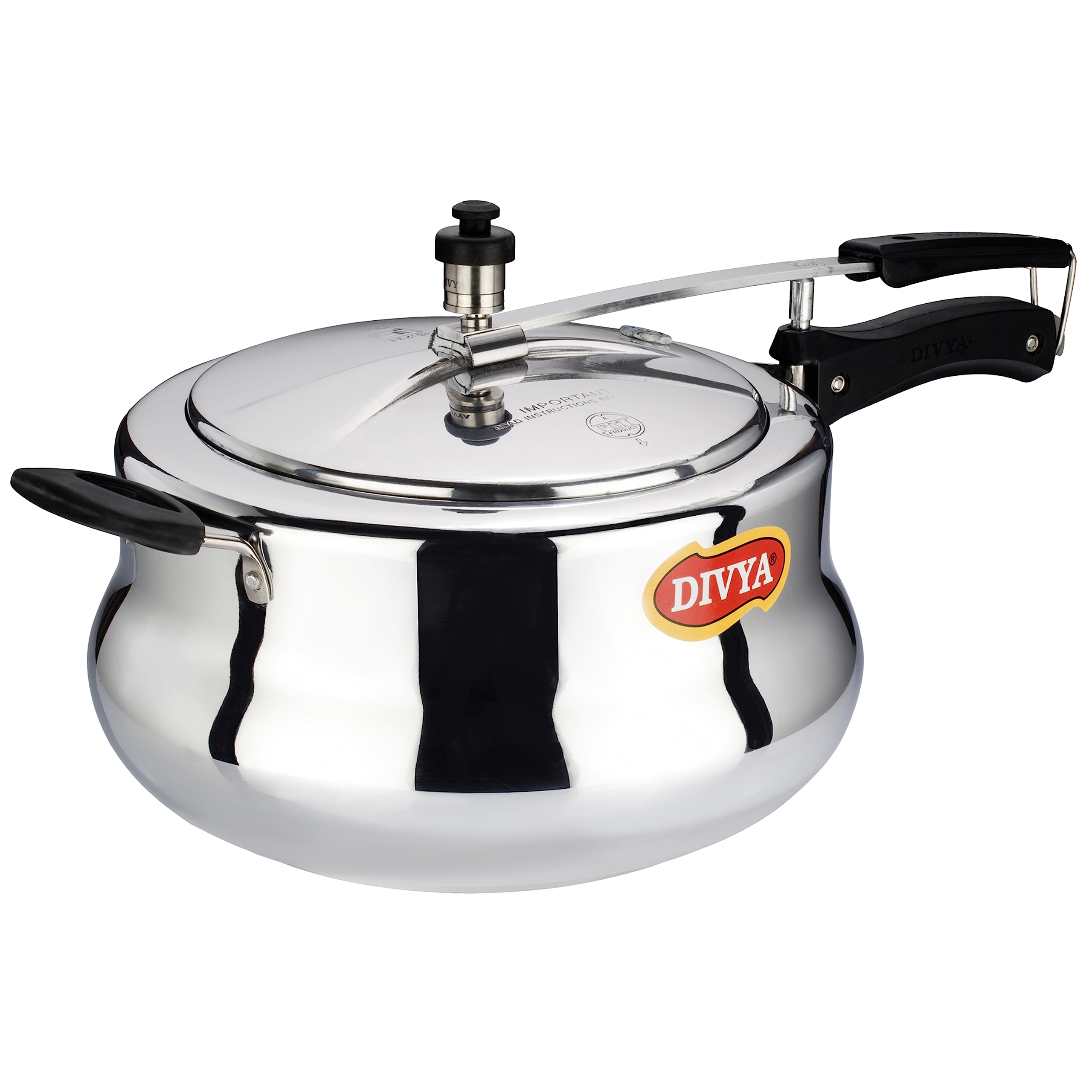 Divya Litres Handi Aluminium Pressure Cooker