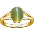 thumbnail image 1 of Divya Shakti 11.25-11.50 Carat Cat's eye Lesuniya Gemstone Panchdhatu Adjustable Ring for Mens & Womens, 1 of 5
