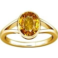thumbnail image 1 of Divya Shakti 11.25-11.50 Carat Citrine Sunhela Golden topaz Gemstone Panchdhatu Ring For Men & Women, 1 of 5