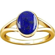 Divya Shakti 11.25-11.50 Carat Lapis Lazuli Lajward Gemstone Panchdhatu Ring For Men & Women