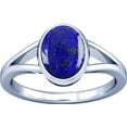 thumbnail image 1 of Divya Shakti 11.25-11.50 Carat Lapis Lazuli Lajward Gemstone Silver Ring For Men & Women, 1 of 5