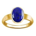 thumbnail image 1 of Divya Shakti 11.25-11.50 Carat Lapiz Lapis Lazuli Panchadhatu Plain Design Ring ( Lajward Stone Panchadhatu Plain Design Ring )(6), 1 of 4
