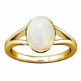 thumbnail image 1 of Divya Shakti 12.25-12.50 Carat Opal White Opal Gemstone Panchdhatu Ring For Men & Women, 1 of 1