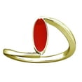 thumbnail image 1 of Divya Shakti 4.25-4.50 Carat Italian Red Coral Moonga Munga Gemstone Panchdhatu Ring for Women, 1 of 5