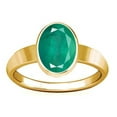thumbnail image 1 of Divya Shakti 6.25-6.50 Carat Emerald Panna Gemstone Panchdhatu Plain Design Ring For Men & Women, 1 of 5