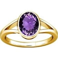 thumbnail image 1 of Divya Shakti 7.25-7.50 Carat Amethyst Kataila Gemstone Panchdhatu Ring For Men & Women, 1 of 5